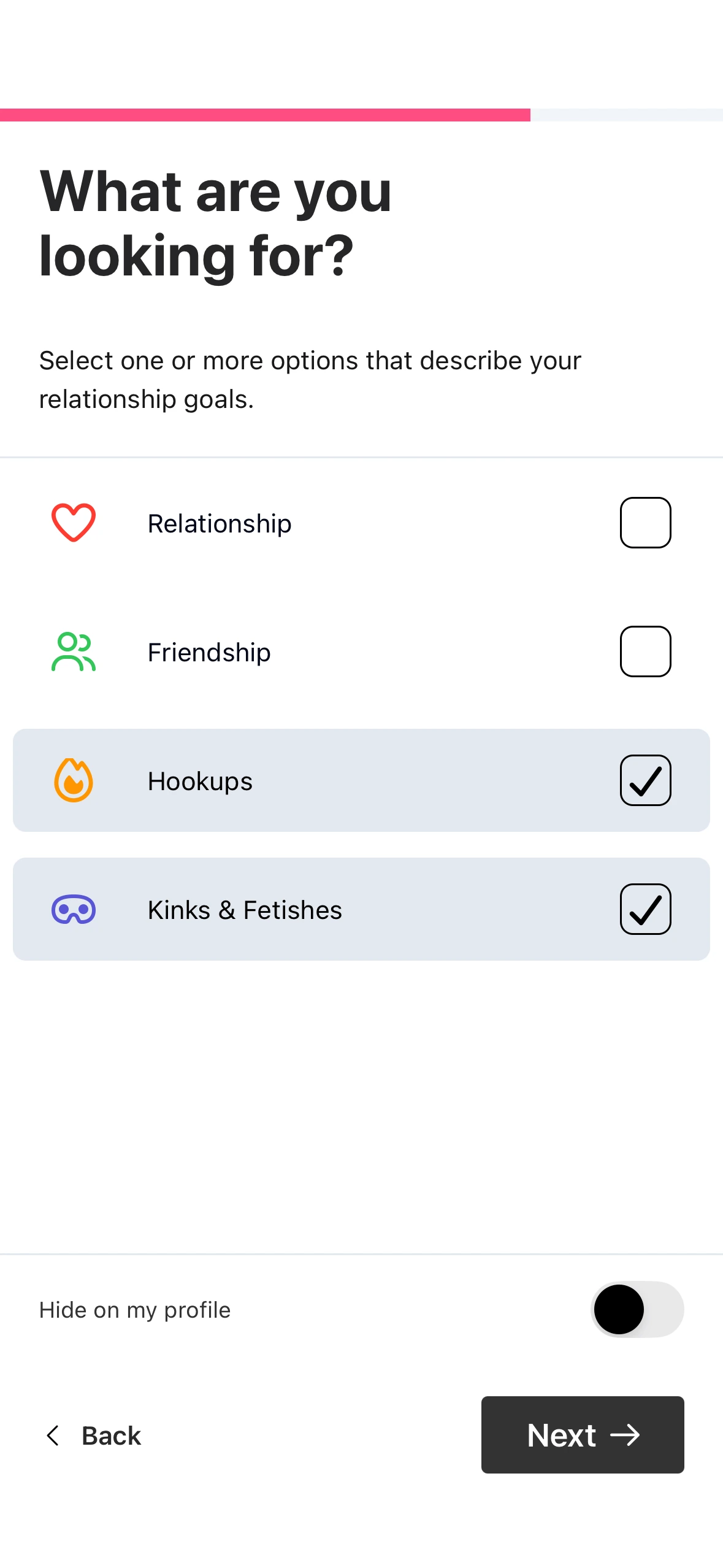 Glow filters preview